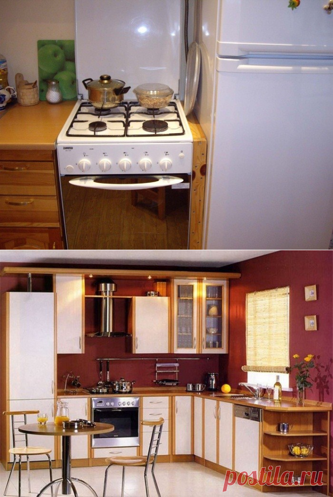 Можно ли ставить плиту рядом с холодильником, духовку и другую бытовую технику?
