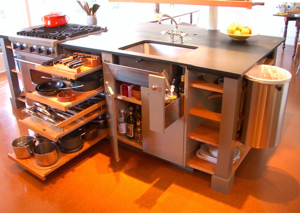 Всё о дизайне маленькой кухни – 16 супер-приёмов и 100 фото