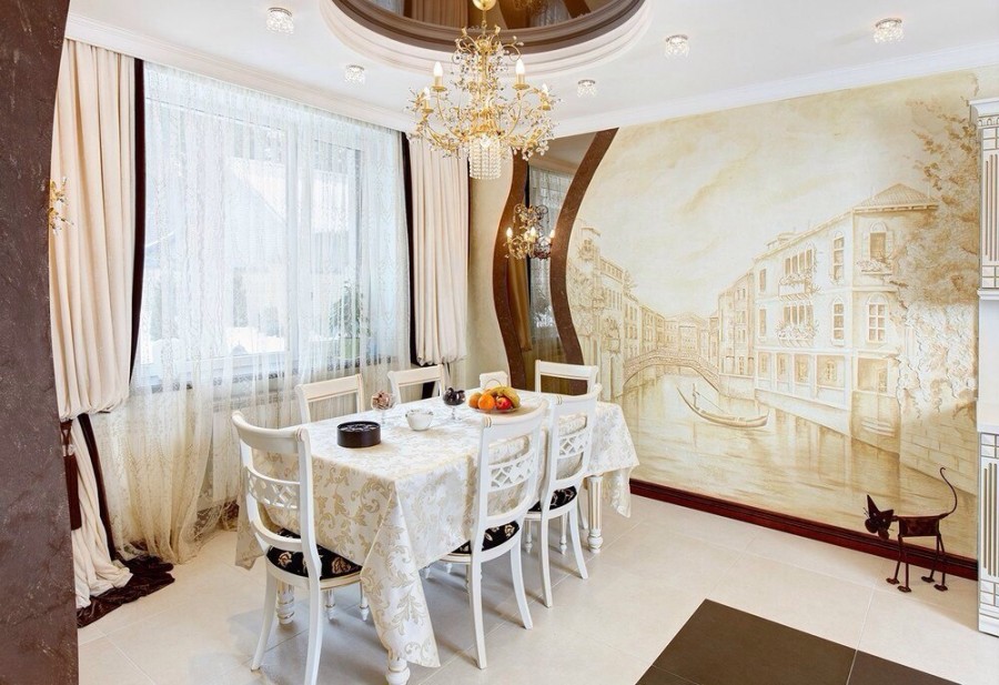 Фрески в интерьере: 8 советов по оформлению стен фресками + фото