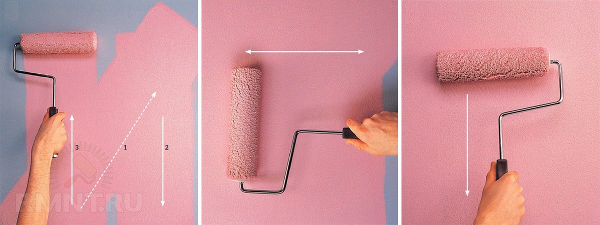 Как покрасить стены водоэмульсионной краской своими руками видео