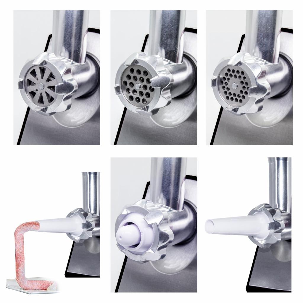 Как правильно собираются электро и ручная мясорубки