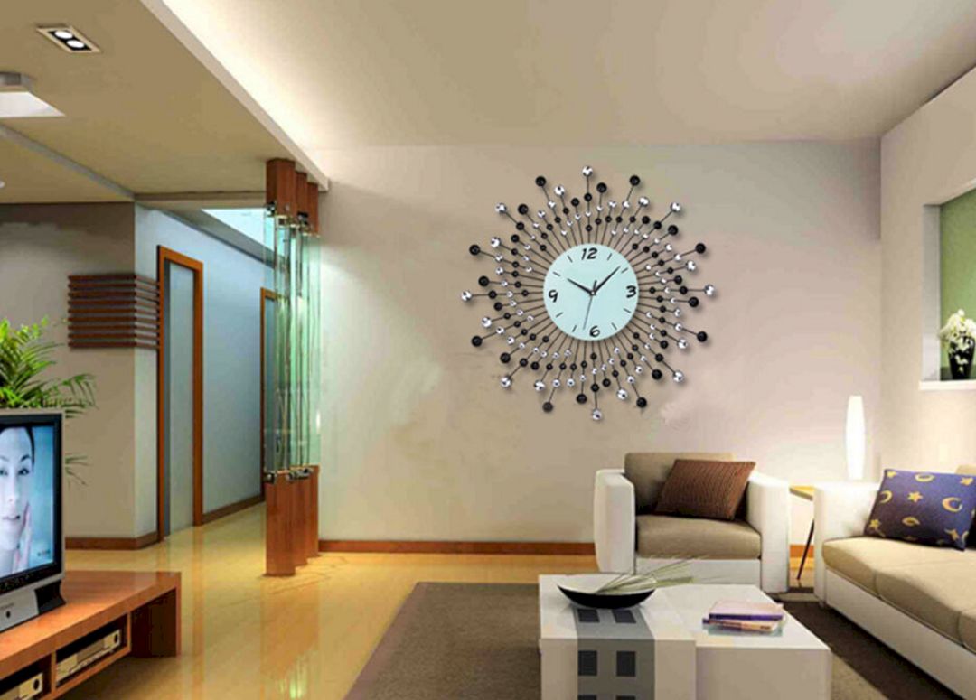 Настенные часы в гостиной — как оформить в интерьере? 80 фото идей дизайна!