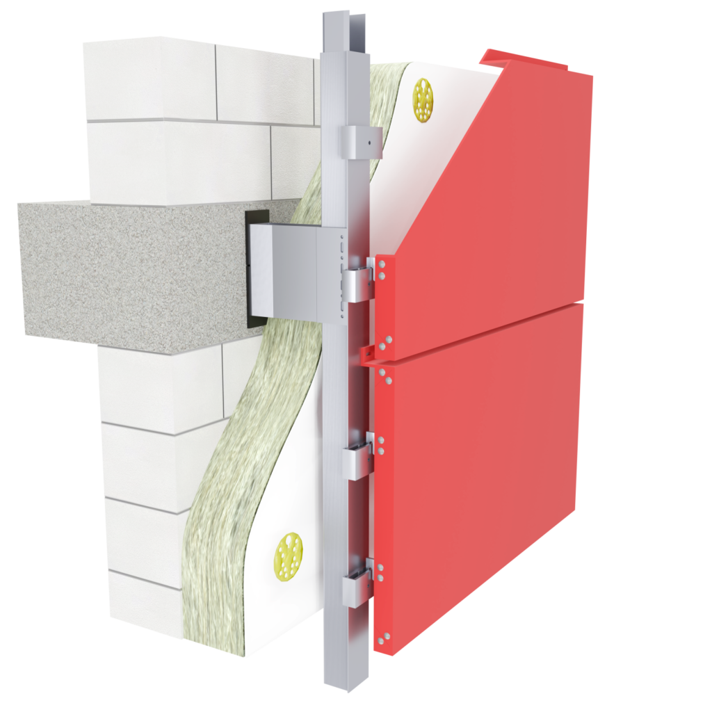 Металлокассеты для фасада - вентилируемый вентфасад, монтаж и облицовка открытого типа, размеры