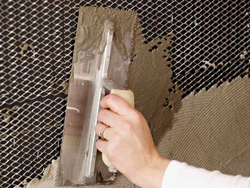 Сетка для штукатурки стен: армирующая металлическая, стеклосетка