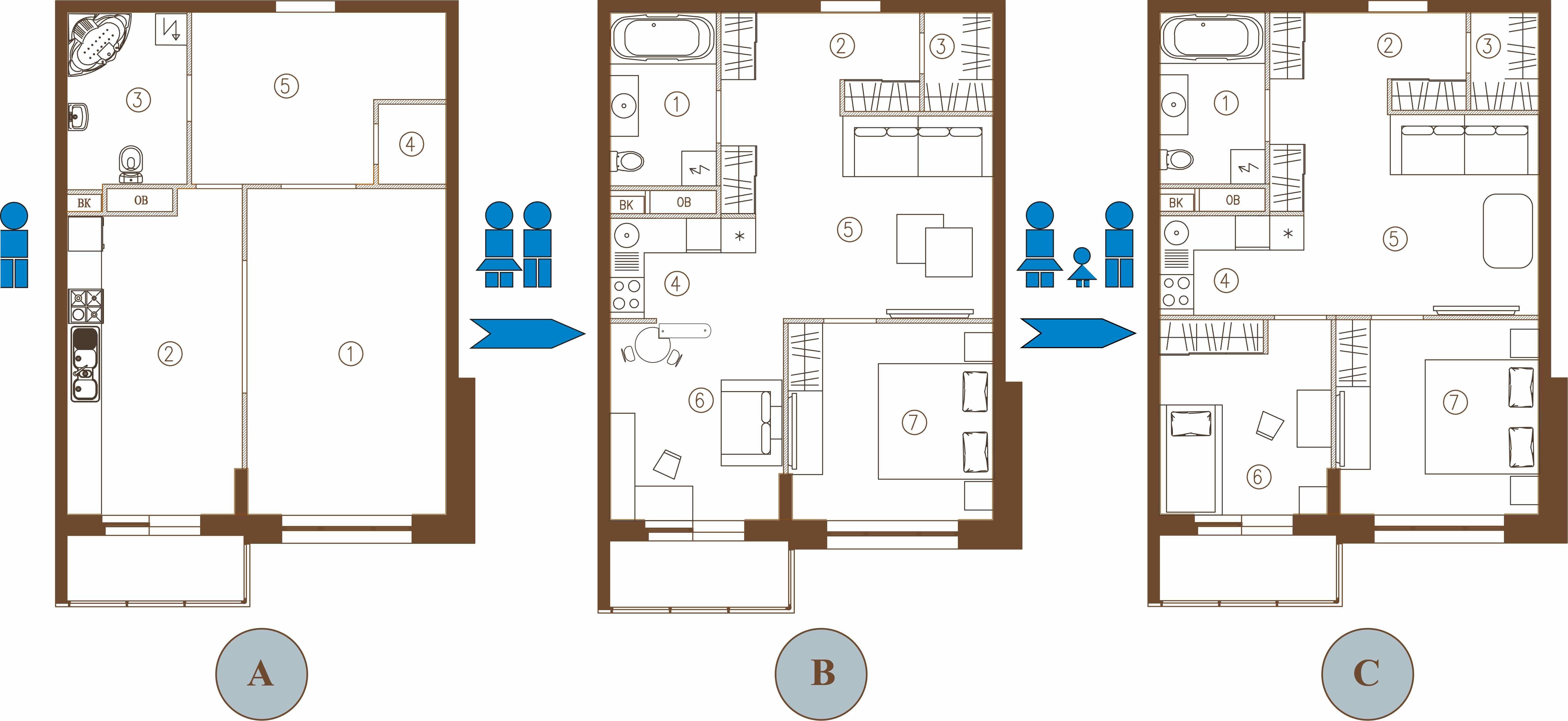Как превратить угловую однокомнатную квартиру в уютное гнездышко - уютный дом