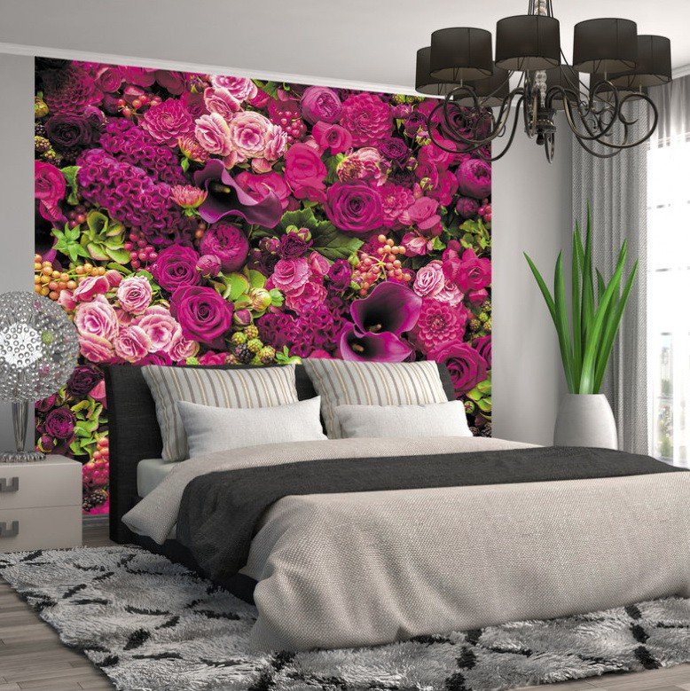 Фотообои цветы: 18 идей для украшения интерьера фотообоями с цветами