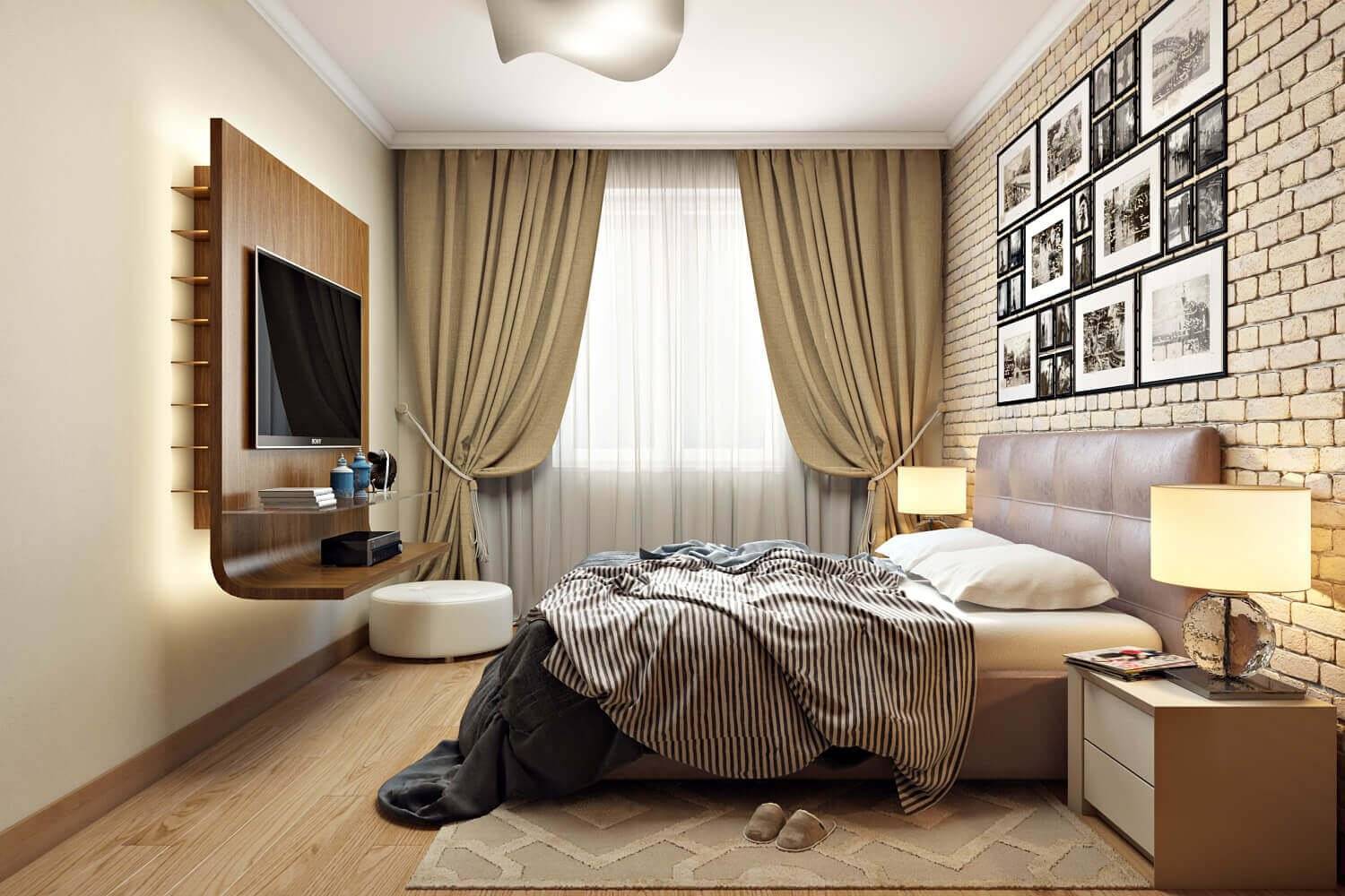 Дизайн прямоугольной спальни 15 кв м - строительный журнал palitrabazar.ru