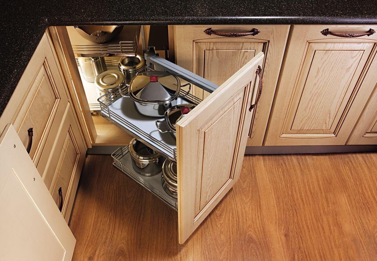 Как использовать угол в кухонном гарнитуре? – 7 практичных идей, чтобы полезное место не простаивало