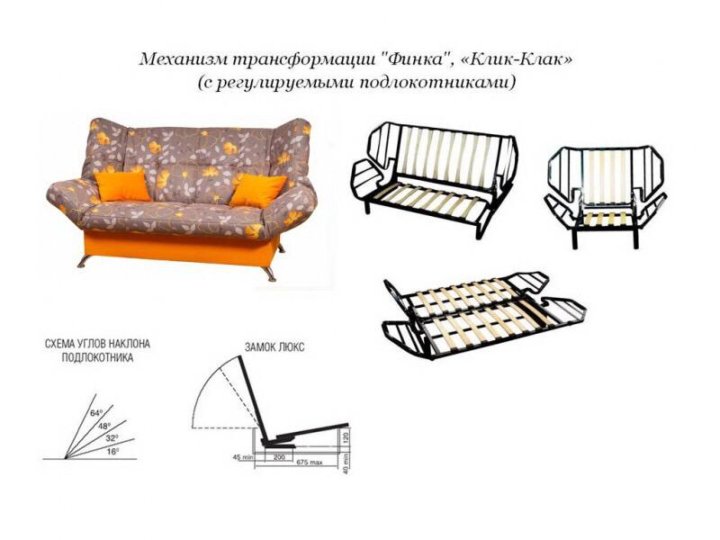 Диван клик-кляк: преимущества и недостатки (советы по выбору)