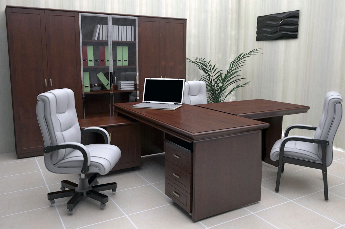 Как расставить мебель в кабинете руководителя?