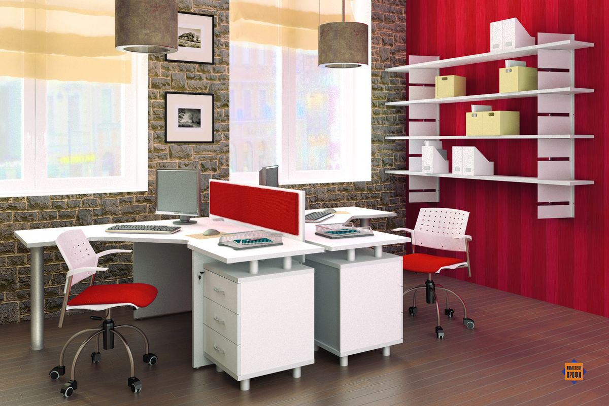 Подбор офисной мебели для персонала: виды, характеристики, рекомендации по выбору