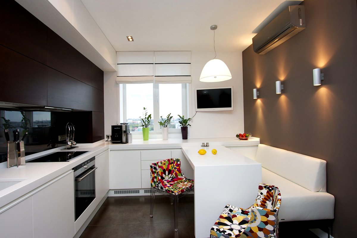 Обустройство кухни в квартире: красивые современные кухни и нюансы их оформления (150 фото)