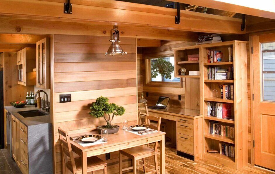 Дизайнерская, креативная и необычная мебель из дерева для домашнего дизайна