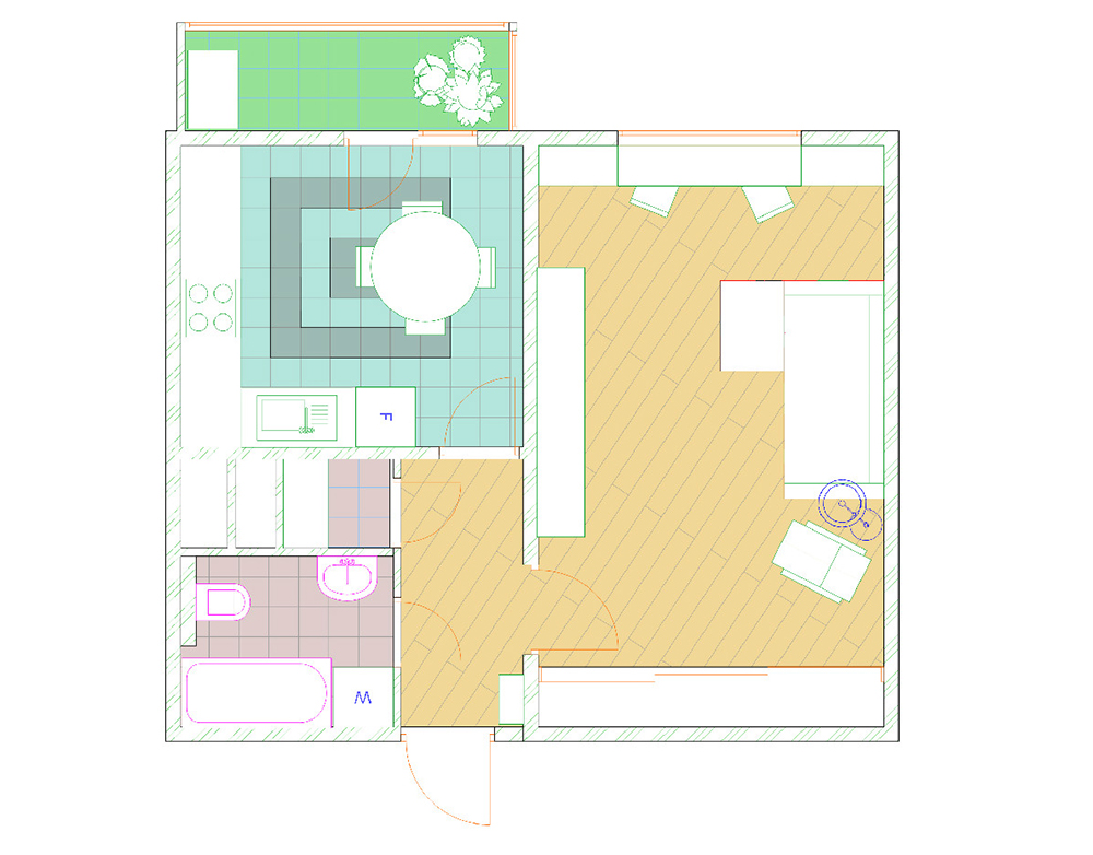 Типовая серия копэ, размеры, планировки квартир