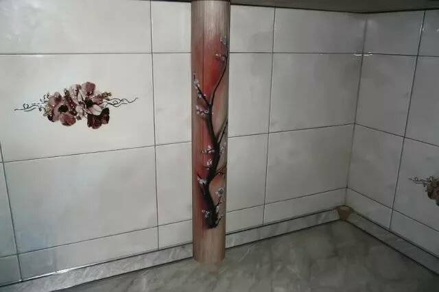 Как закрыть трубы на кухне. способы маскировки труб на кухне