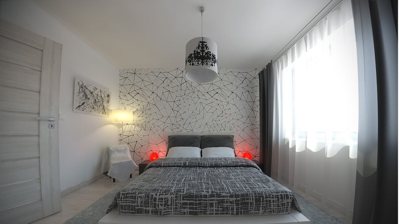 Дизайн спальни с серыми обоями: лучшие варианты в интерьере - сочный клуб