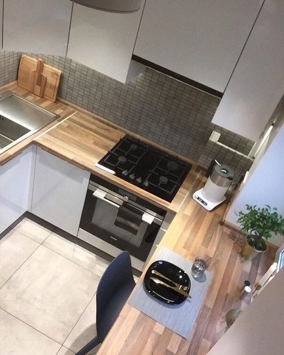 Кухня 5 кв м: дизайн интерьера, планировка