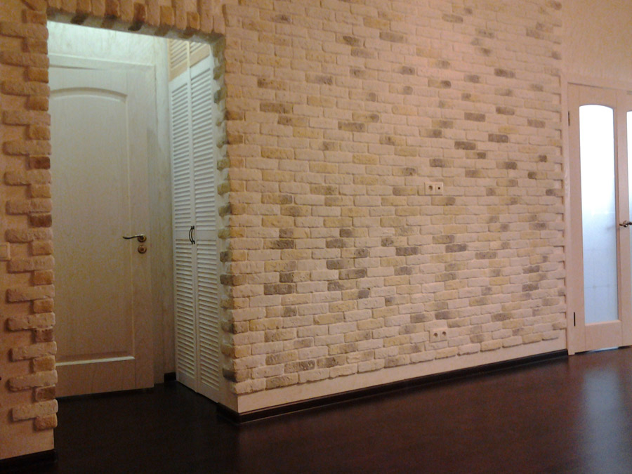 Плитка под кирпич для внутренней отделки: декоративная облицовочная, отделочная, мягкий кафель для стен