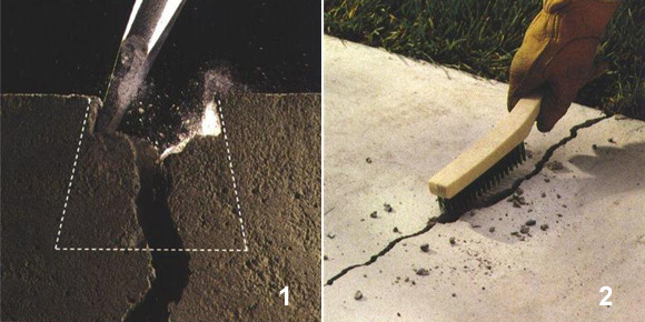 Ремонт бетонных полов: трещин в полах, стяжки