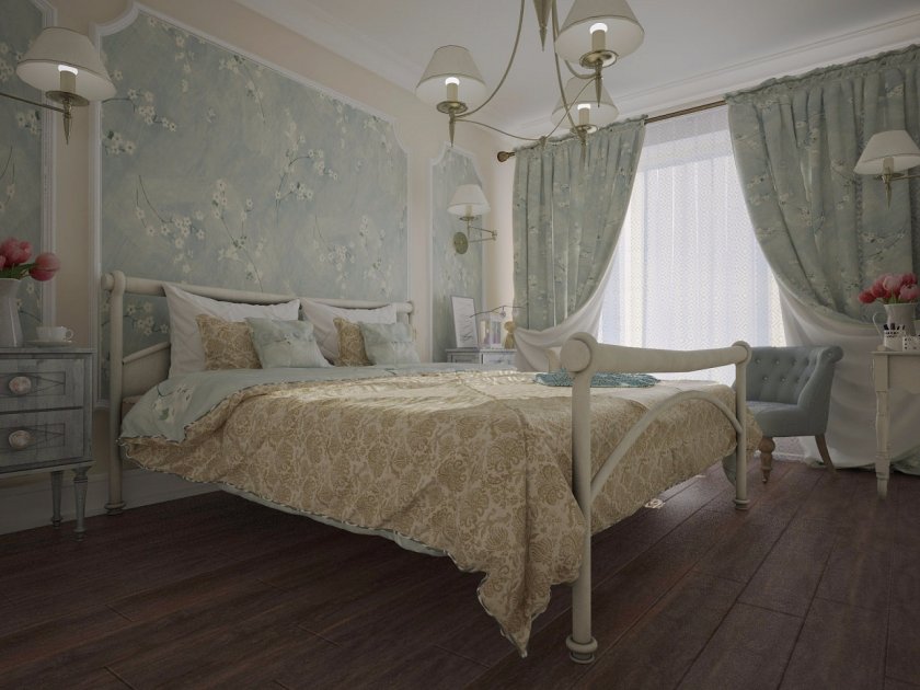 Спальня в стиле прованс своими руками: интерьер, реальные фото, видео