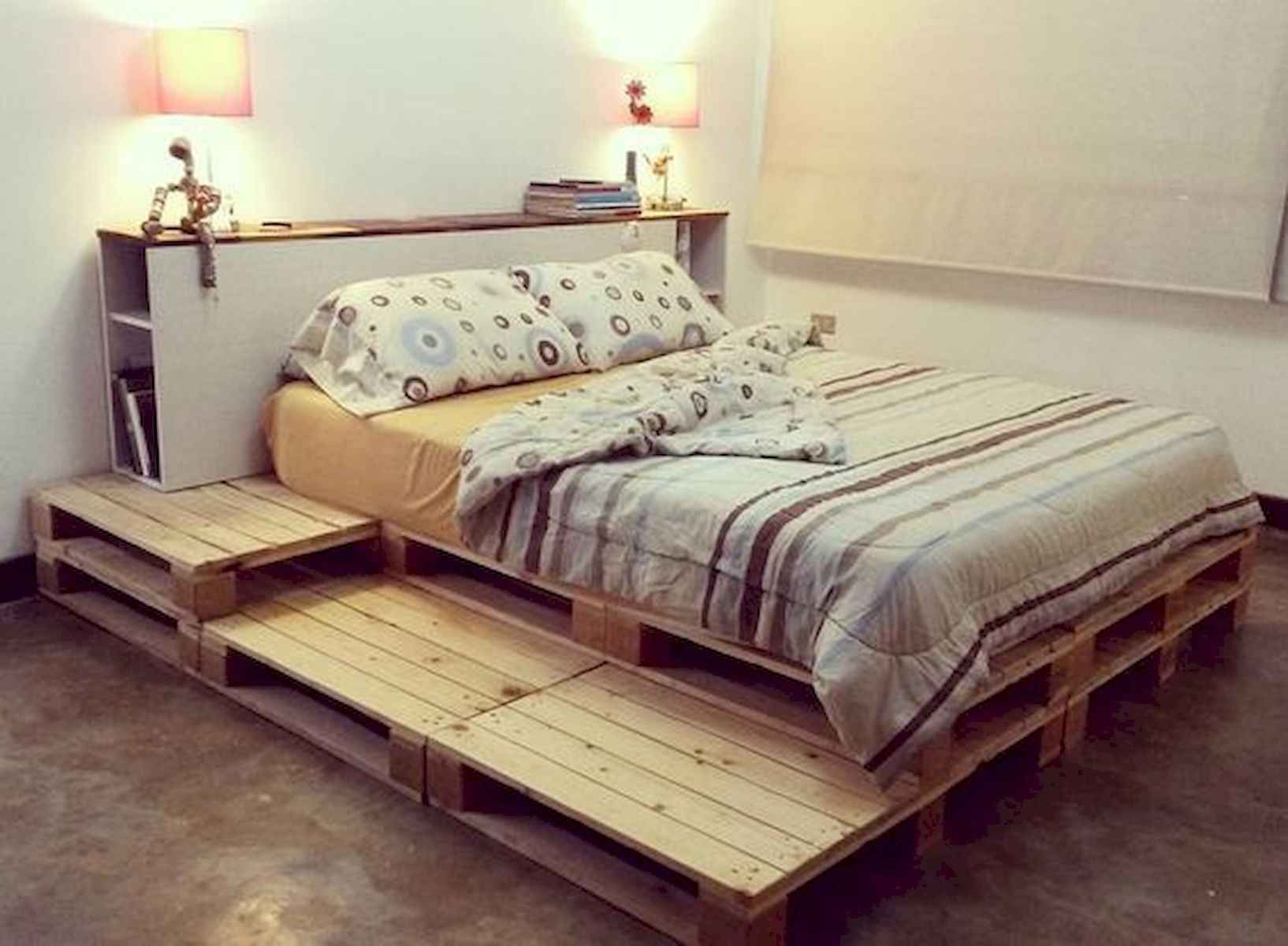 Кровать из паллетов: как сделать и собрать кровать самостоятельно