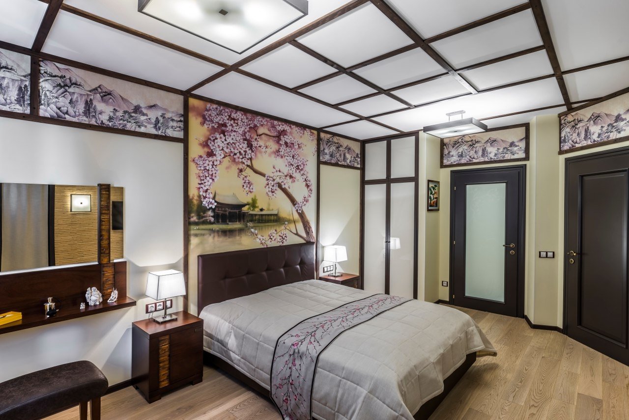 Спальня в японском стиле (фото и описание)