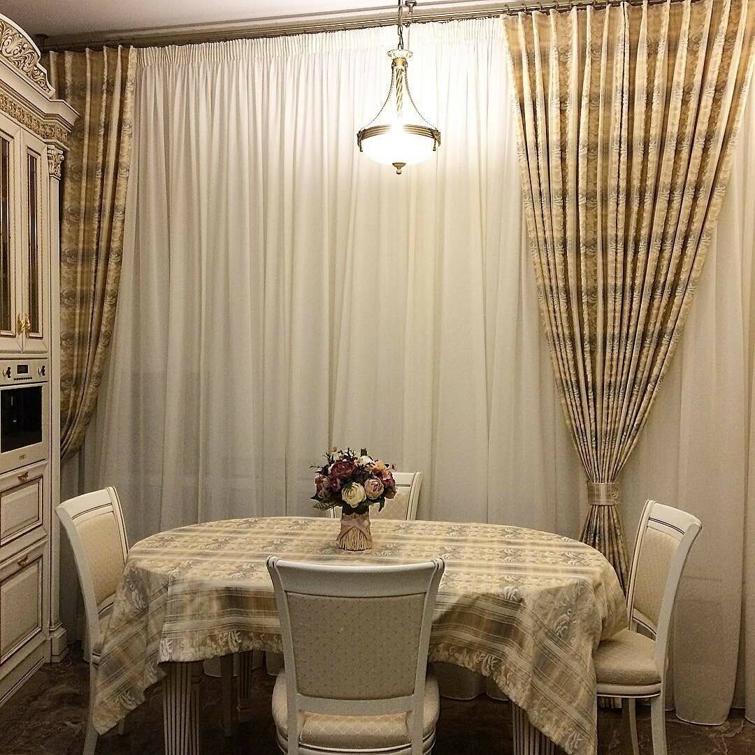 Выбираем шторы для кухни: красиво и практично