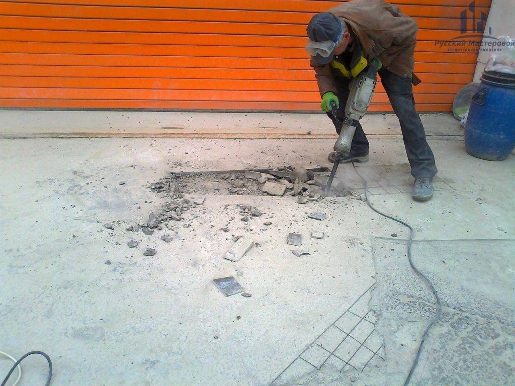 Что делать, если крошится бетонный пол – советы и рекомендации