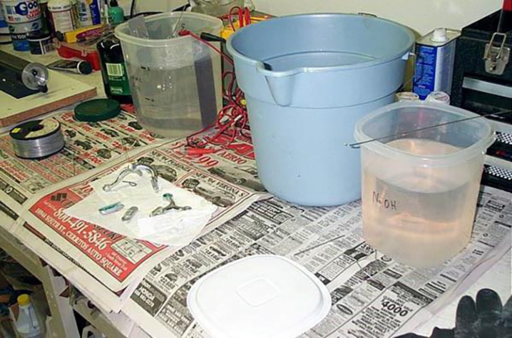 Нанесение краски на алюминиевые изделия в домашних условиях