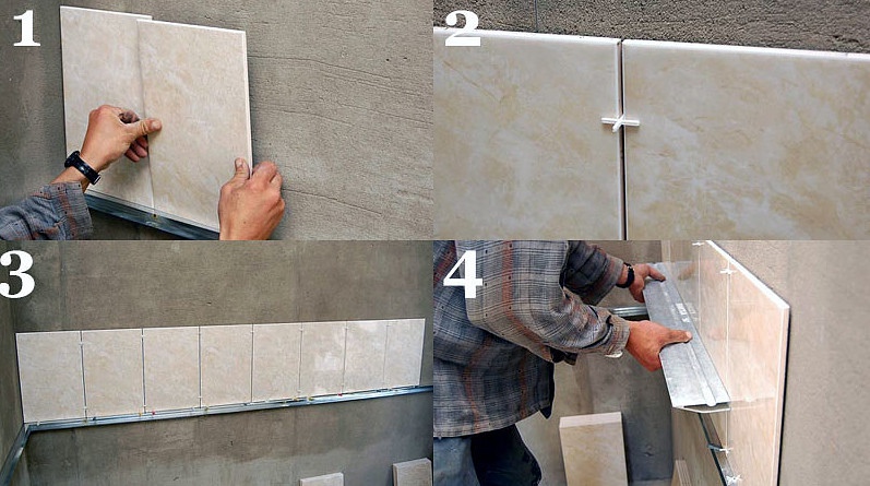 Снип: устройство керамической плитки, облицовочные работы по укладке на стене и полу