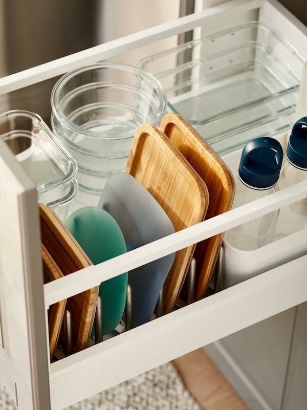 Как дешево организовать хранение на кухне от икеа?