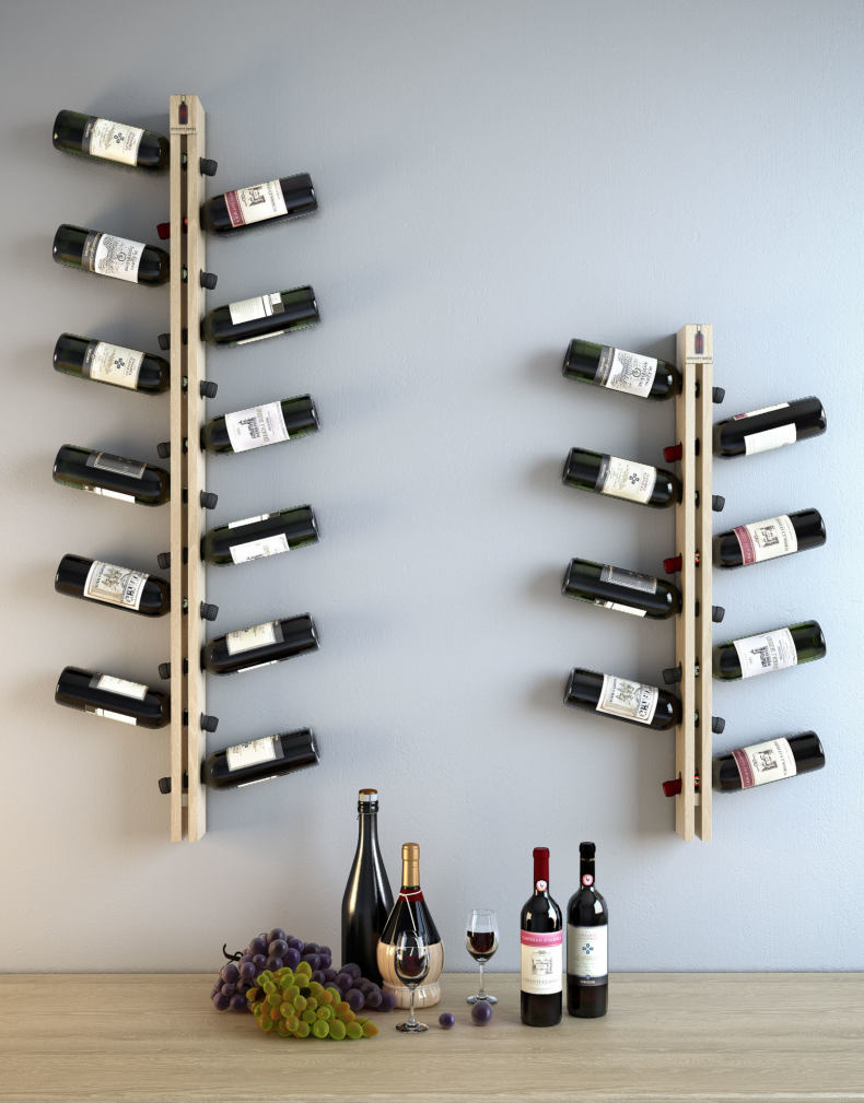 13 самодельных шкафов для хранения вина
