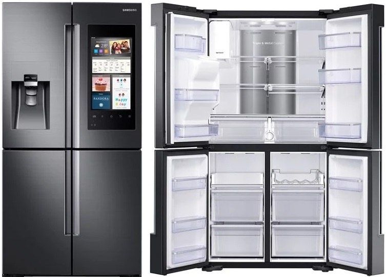 Холодильник с морозильной камерой lg instaview door-in-door™ сохраняет свежесть продуктов и прохладу кухни. - techzor