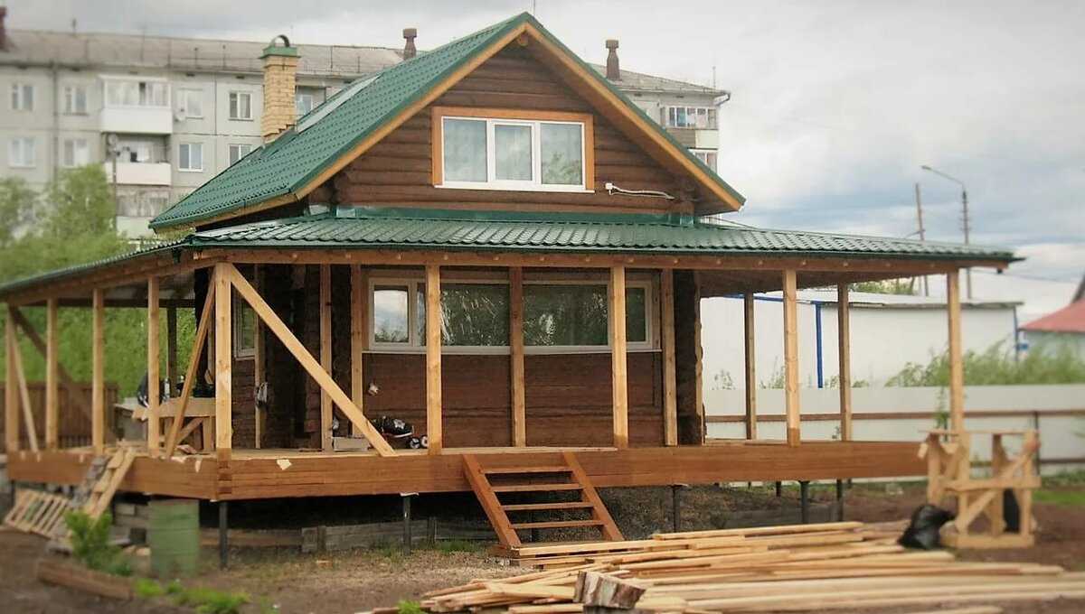 Как пристроить веранду к дому своими руками: пошаговое руководство +фото и видео
