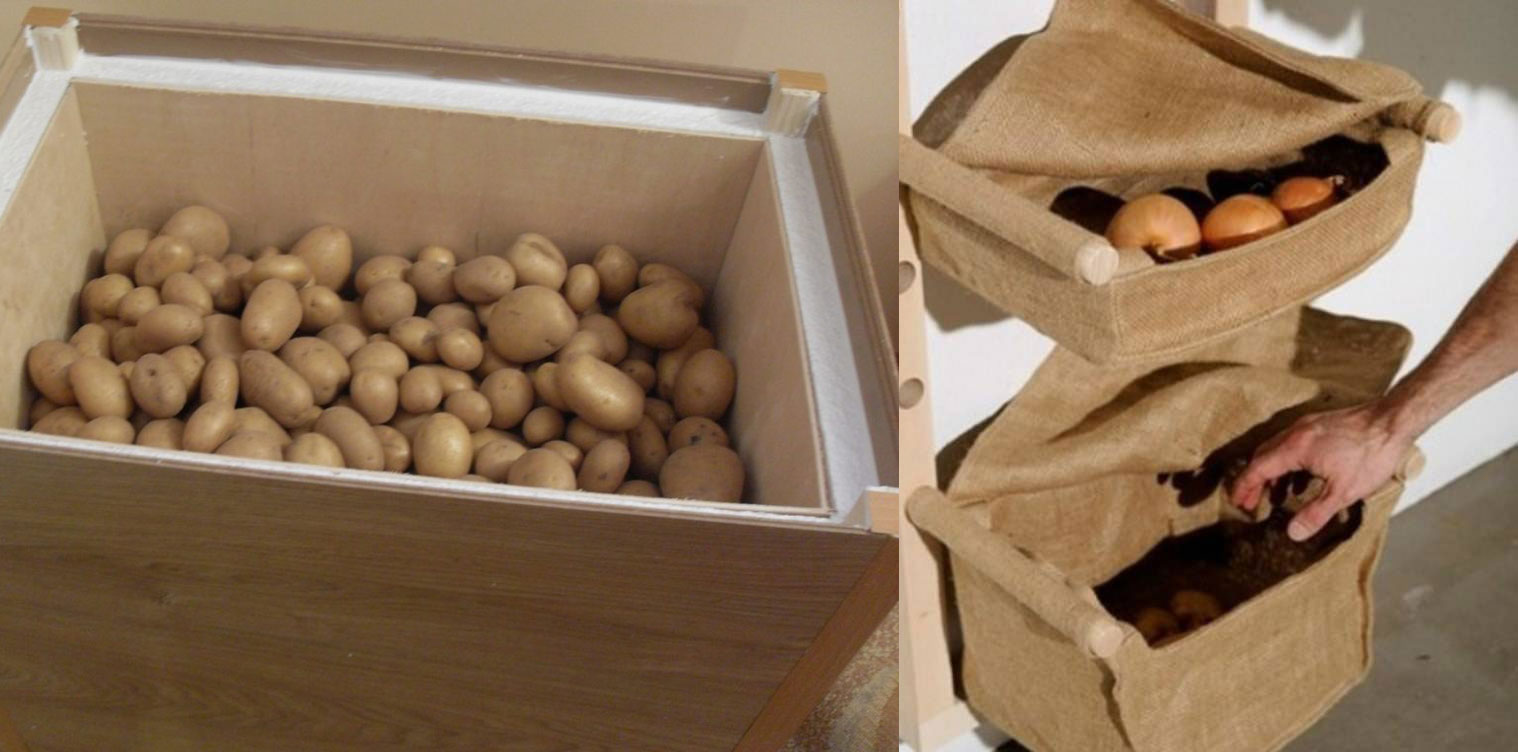Как сохранить картошку в квартире без погреба на всю зиму