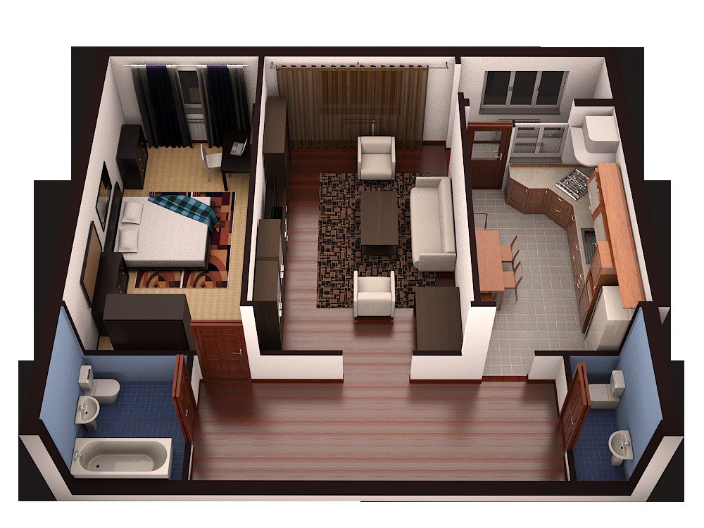 Дизайн двухкомнатной квартиры 70 кв.м (29 фото): проект интерьера 2-комнатной квартиры