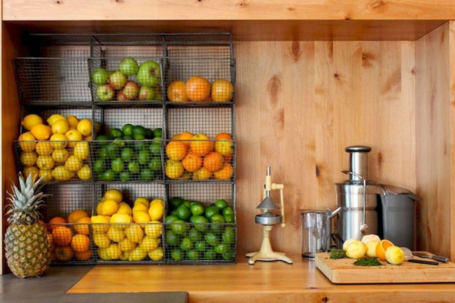 Хранение овощей на кухне: правильные условия и контейнеры