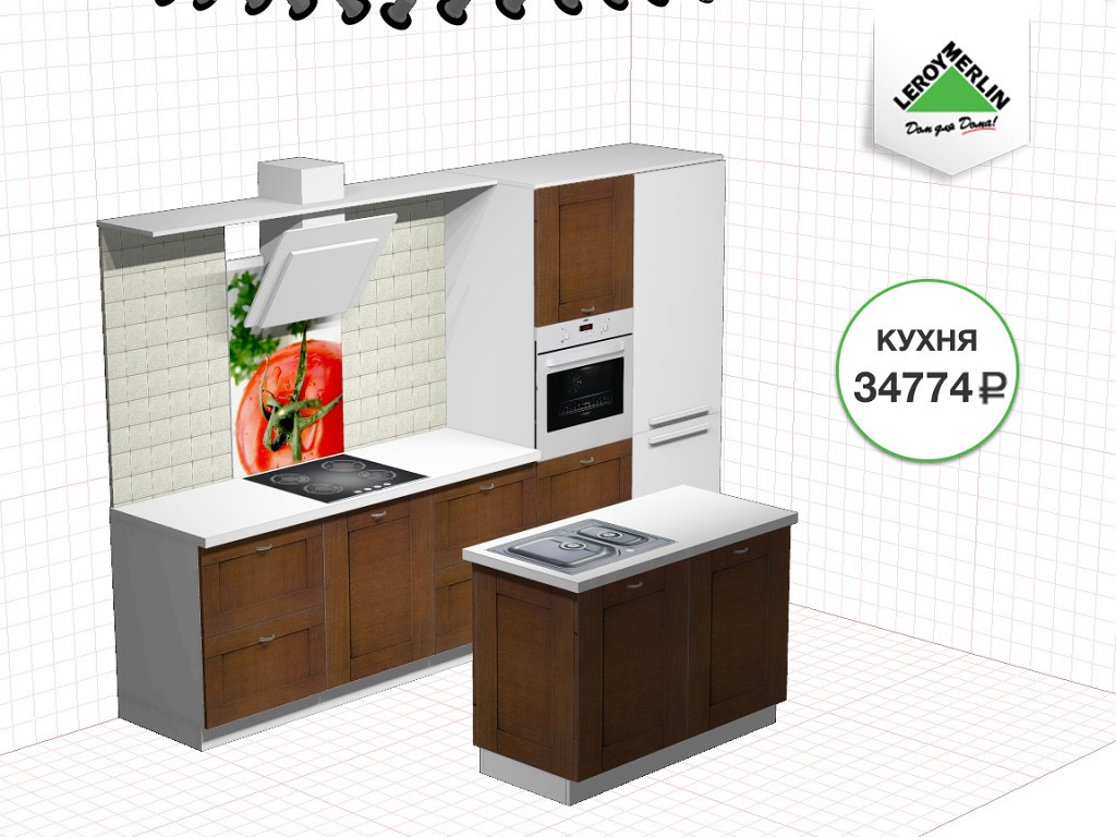 Кухня из леруа мерлен - отзывы покупателей, 35 фото, обзор готовых решений