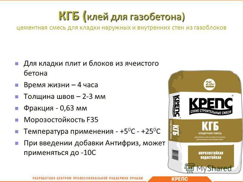 Лучший клей для газосиликатных блоков | топ-10