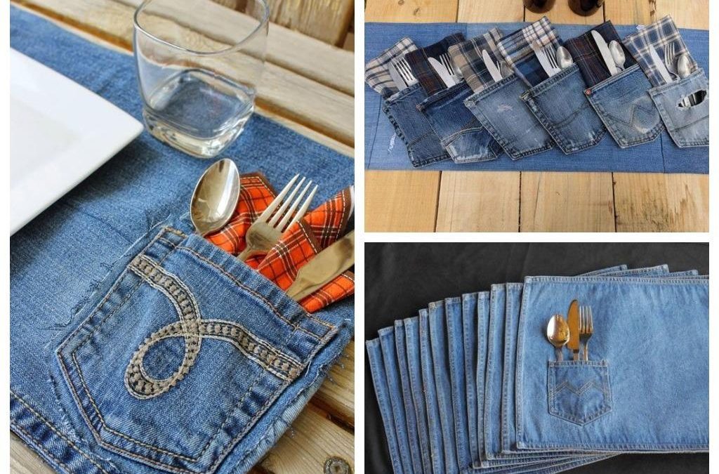 Что можно сделать из старых джинсов своими руками: 50 идей!
