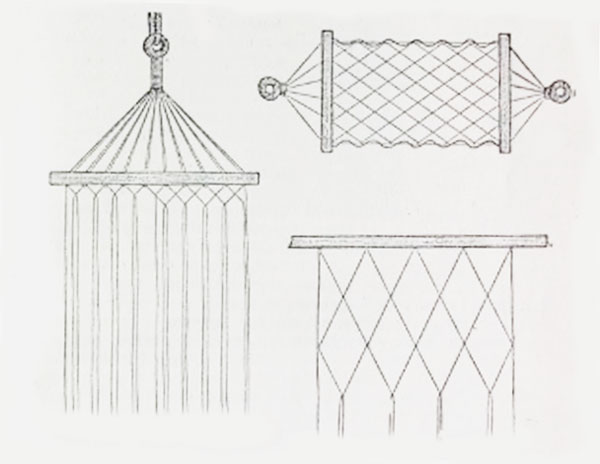 Гамак макраме схема