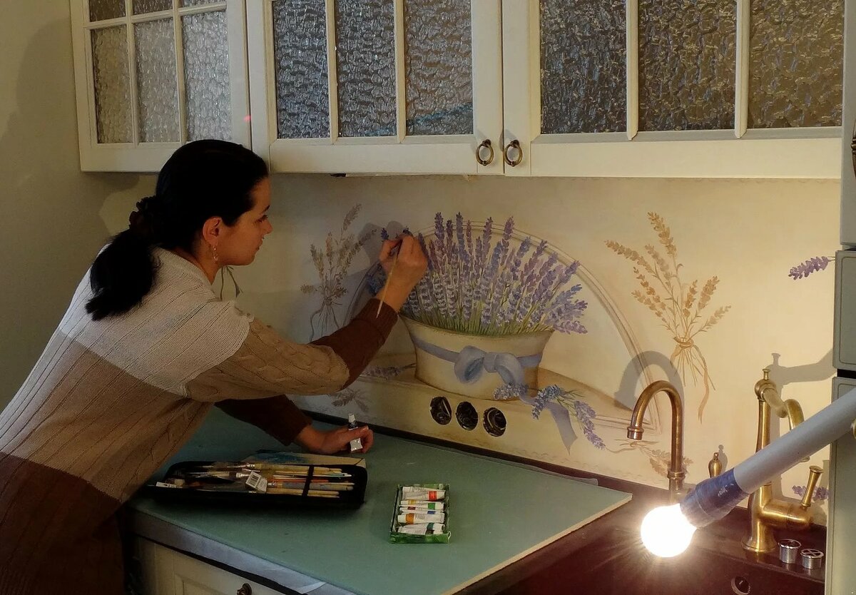 Декорирование стен своими руками и подручными средствами - клуб мастеров