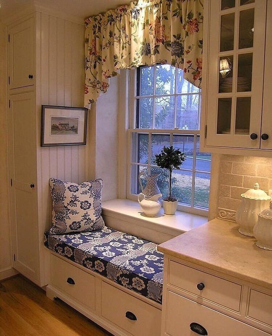 Дизайн кухонного окна: выбираем шторы, украшаем подоконник | онлайн-журнал о ремонте и дизайне