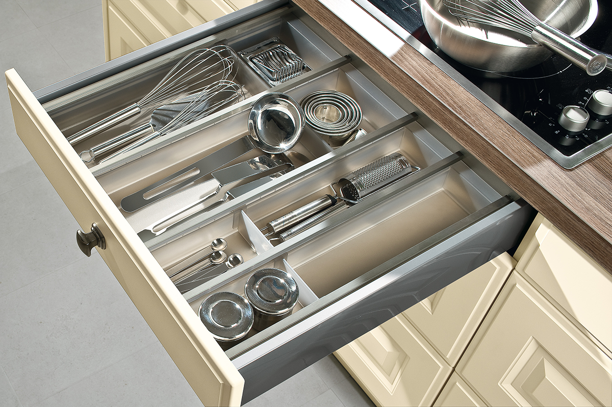 Оснащение кухонного гарнитура качественной, надежной фурнитурой