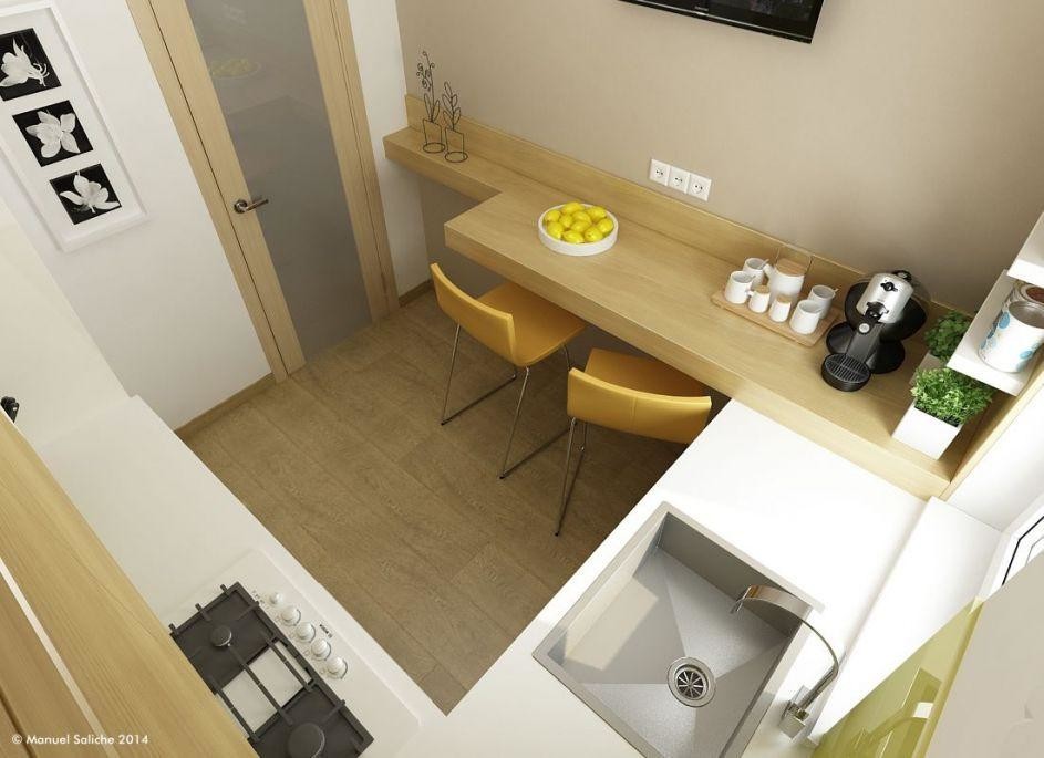 Дизайн кухни 5 кв м