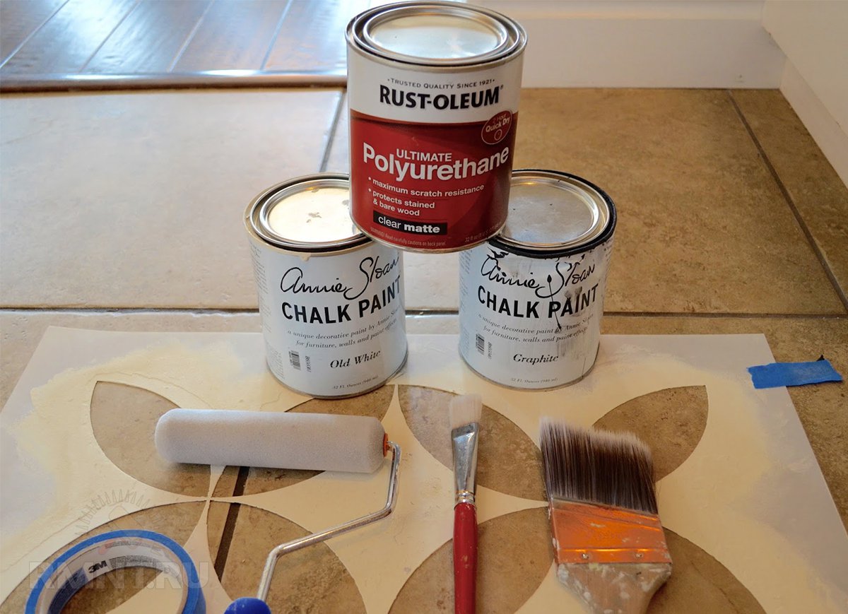 Как покрасить кафельную плитку в ванной и на кухне