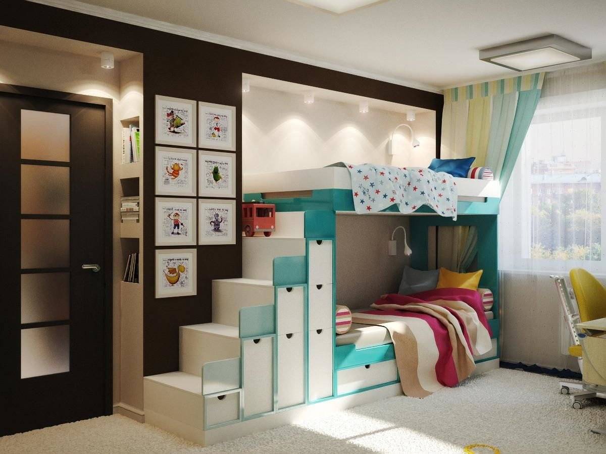 80+ идей современного интерьера детской комнаты 2022 года