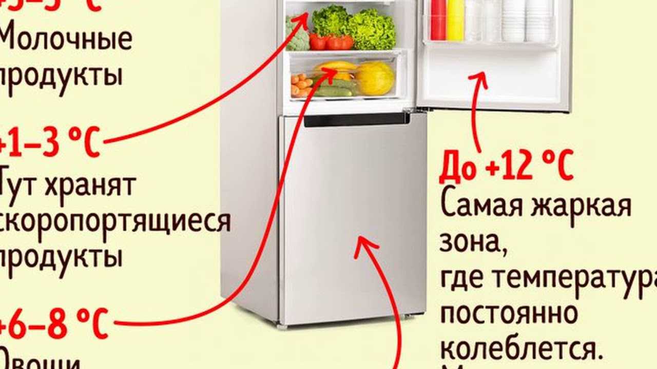 Какая температура должна быть в холодильнике и как ее установить