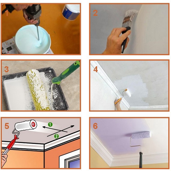 Окрашивание стен в квартире водоэмульсионной краской: от подготовки до декорирования