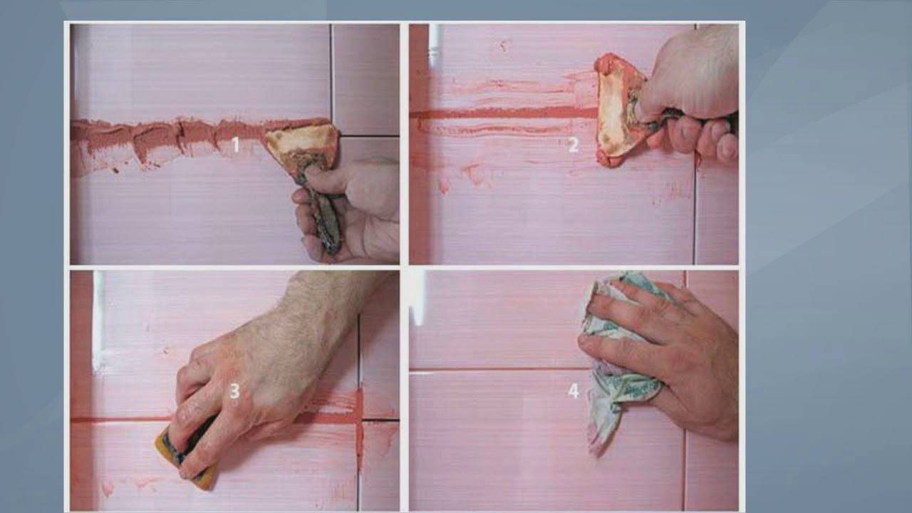 Технология затирки швов плитки в ванной своими руками. Инструкция с фото и видео